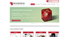Desktop Screenshot of druckbombe.de